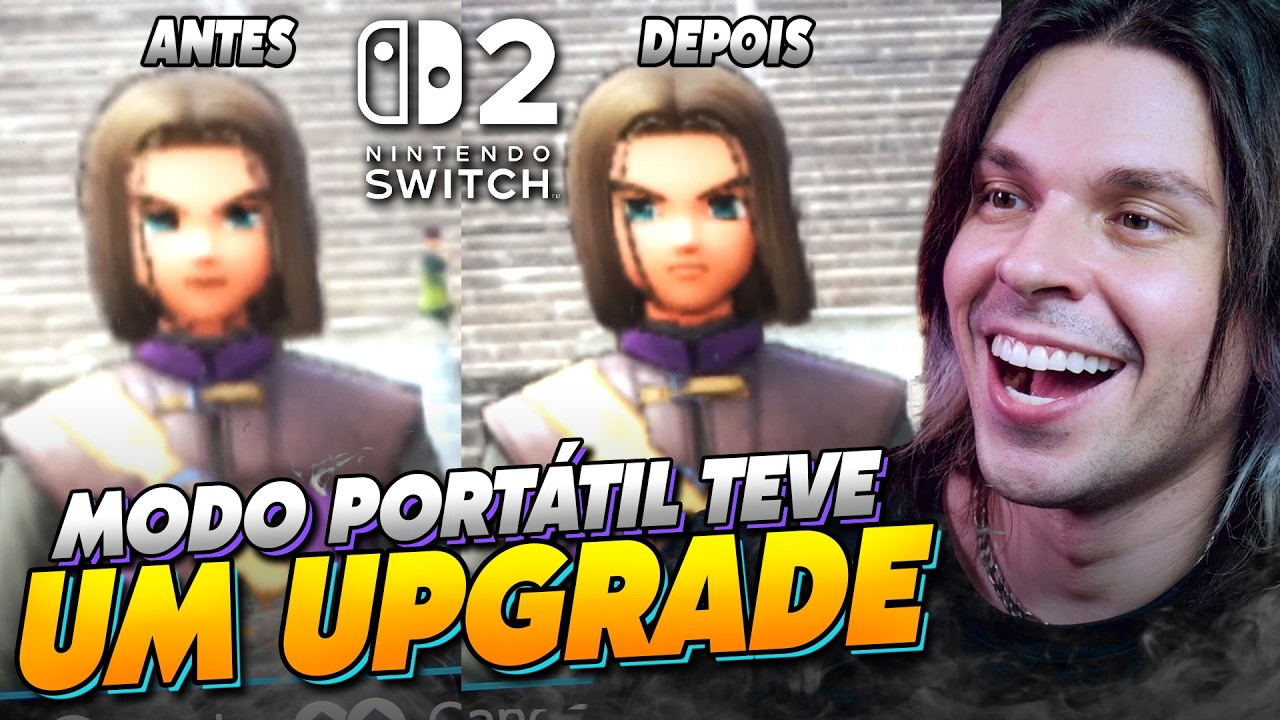 Update TURBINOU o modo PORTÁTIL do SWITCH 2... mas... - YouTube
