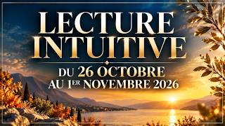 INTUITIVE READING FOR THE WEEK OF OCTOBER 26 TO NOVEMBER 1, 2026