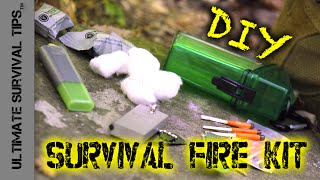 Diy - Best Survival Fire Kit - Bug Out Camping Edc Emergencies