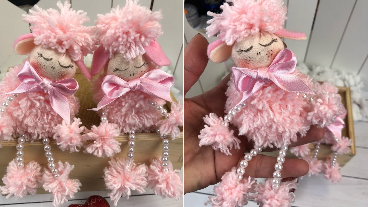 Tutorial pecorella CHIC con pompon