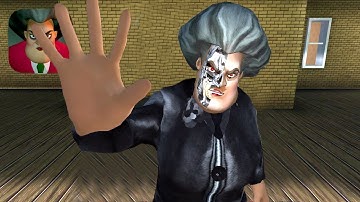 Scary Teacher 3D New Update Teacher Terminator Part 2 Gameplay Walkthrough (IOS ANDROID)