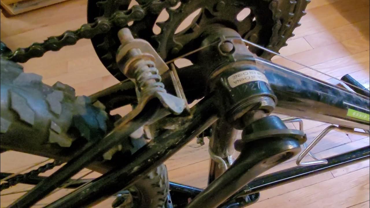 How to fix and tighten up a loose and wobbly crank on your bike YouTube