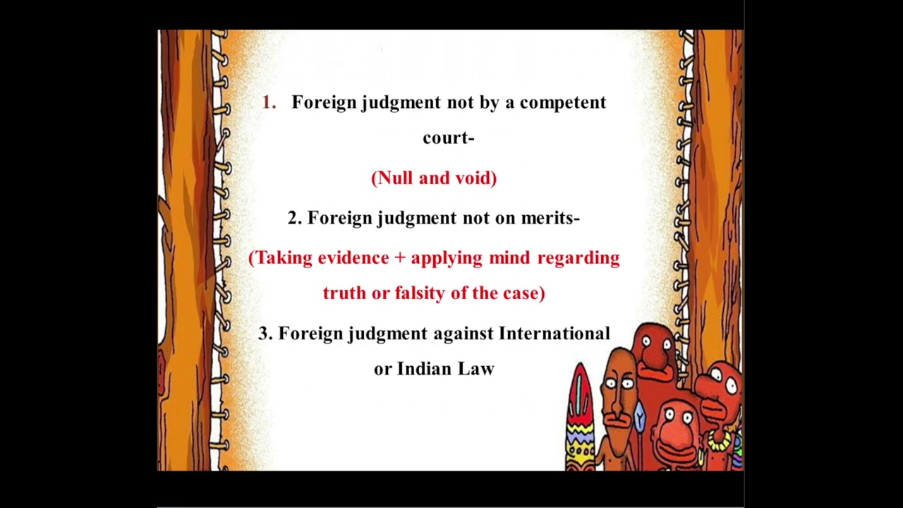 FOREIGN JUDGMENTS