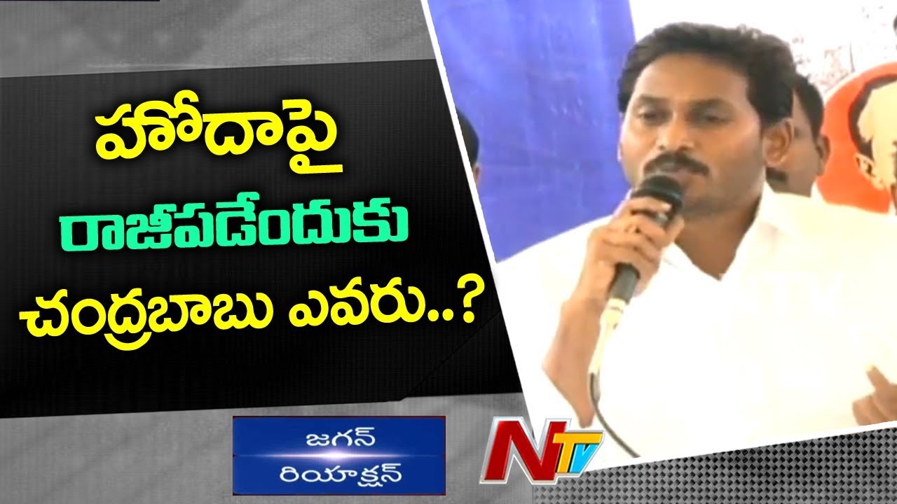 YS Jagan Comments on Chandrababu Naidu Over AP Special Status | NTV