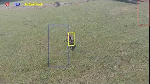 Phantom 4 Active Track algorithm test and comparison: man cycling