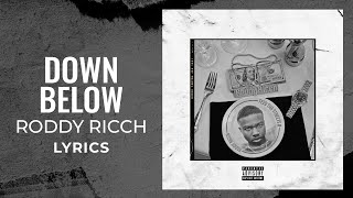 Roddy Ricch - Down Below (LYRICS)