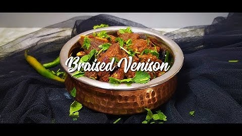 SOUTH AFRICAN STYLE SPICY DRY VENISON (BUCK) CURRY