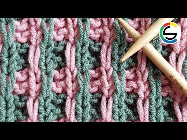 *p(R)ojectR® Heart P Knit Heart Stitch - YouTube
