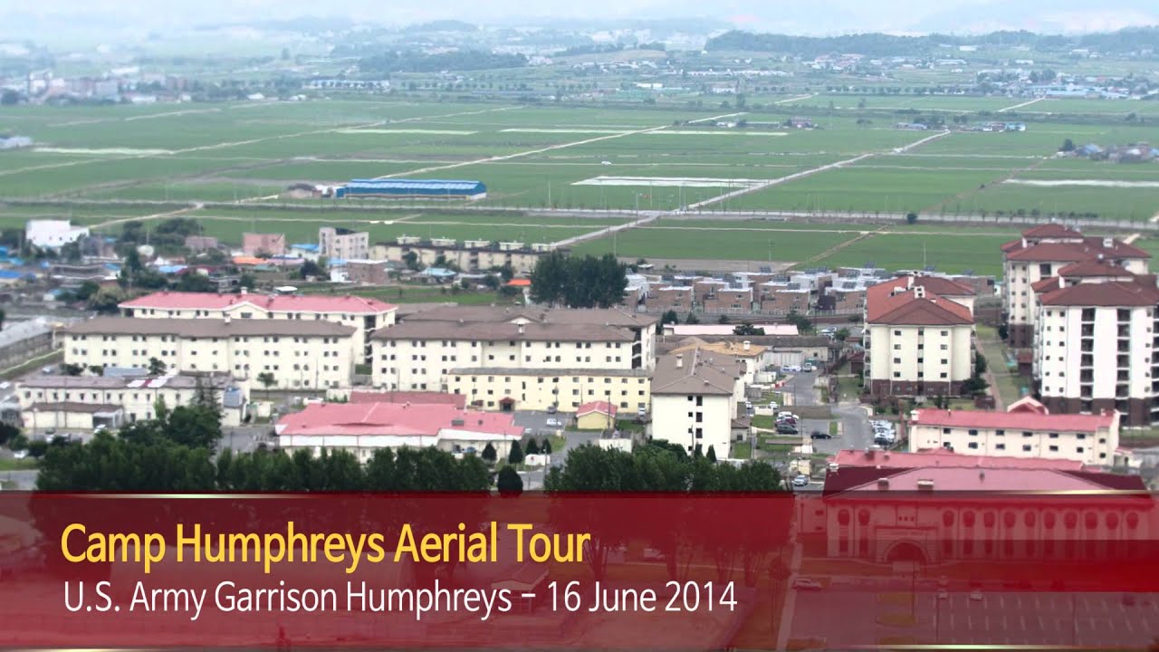 IN FOCUS Aerial Tour Camp Humphreys 16 June 2014 YouTube