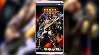 Bass Guitar Zombie Live Wallpaper screenshot 4