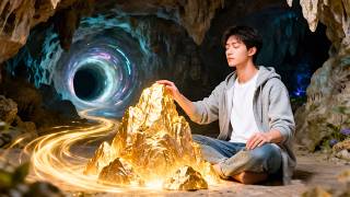 Poor guy finds secret hole in old house—enters another world, gains power and becomes unstoppable