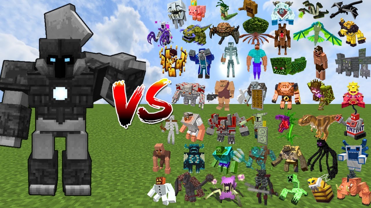 NAMELESS GUARDIAN vs 100 BOSS MOBS