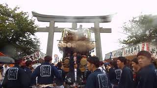 20170917 117やわたんまちレンズも曇る鶴ケ谷八幡宮神明町のぴっとこ