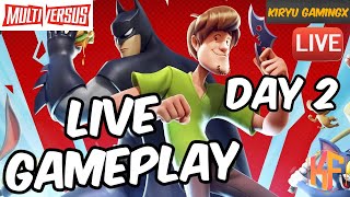 🔴MultiVersus Closed Alpha Test! LIVE Gameplay Day 2!
