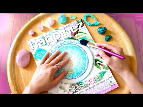 ASMR HAPPINEZ MAGAZIN (EXTENDED VERSION) 🌊💓🌳☀️SUMMER VIBES & LOSLASSEN 🍹 MIT BRUSHING | GEFLÜSTERT