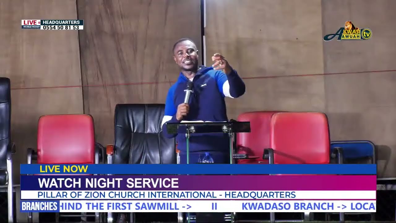 WATCHNIGHT SERVICE@HEADQUARTERS ON 31ST MAY 2024 BY EVANGELIST AKWASI AWUAH(2024 OFFICIAL VIDEO)