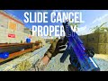 how to improve your slide canceling (MW Movement Guide)