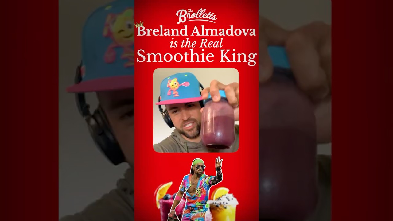 This pro baseball player turned his smoothie habit into a whole new side hustle. 🍓+⚾️=💰
