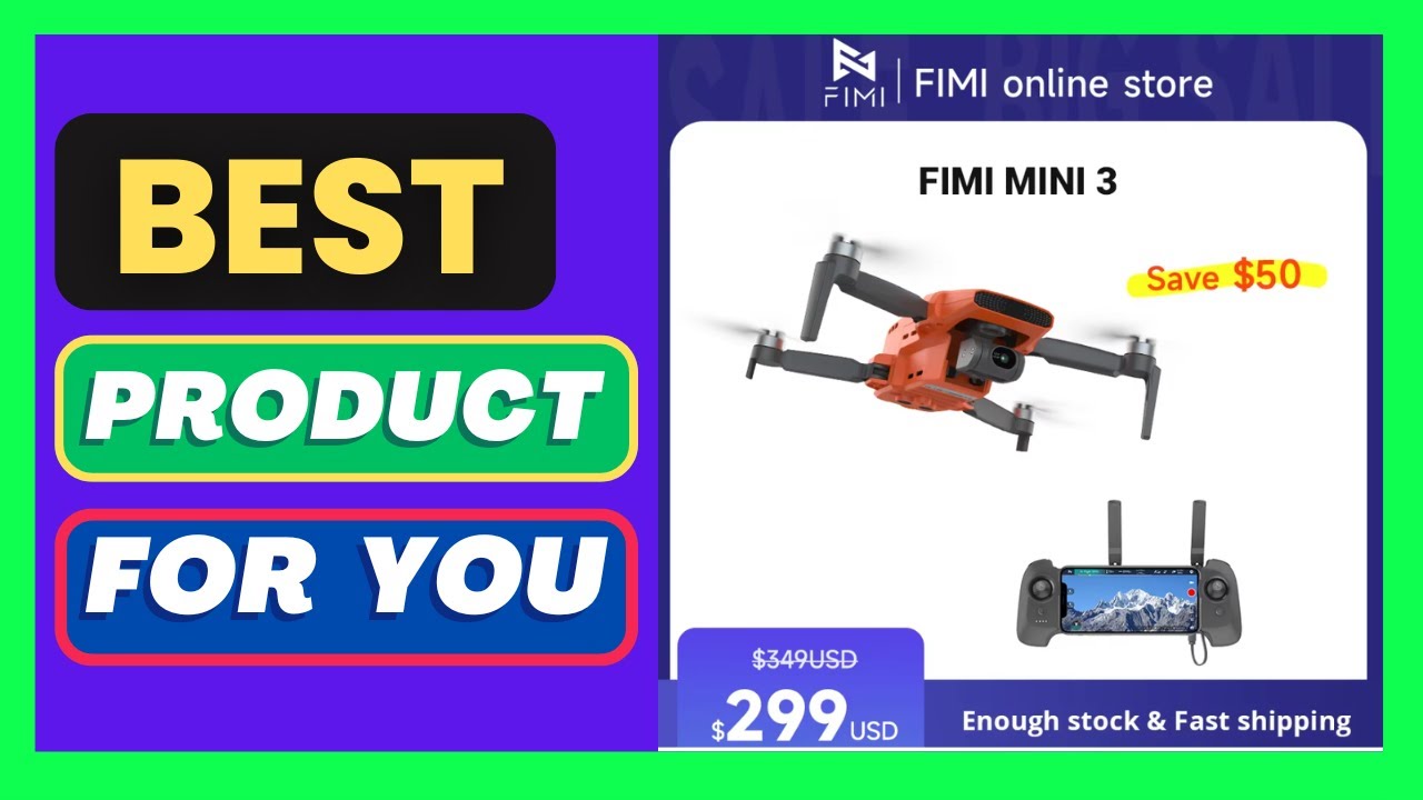 FIMI MINI 3 4K HDR Camera