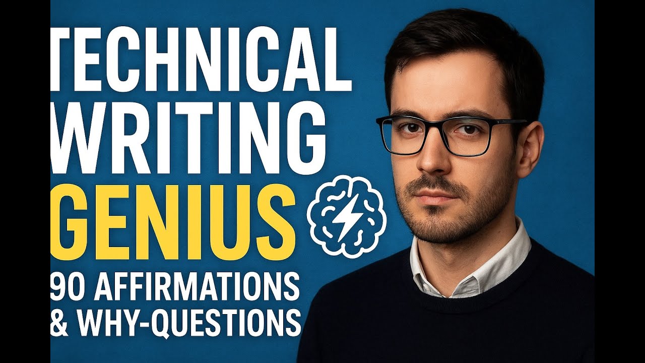 Technical Writing Genius — 90 Subliminal Affirmations & Why-Questions