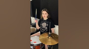 We got lost again somewhere in the ice #atl #belowzero #drums #drumcover #drummergirl #musicvideo