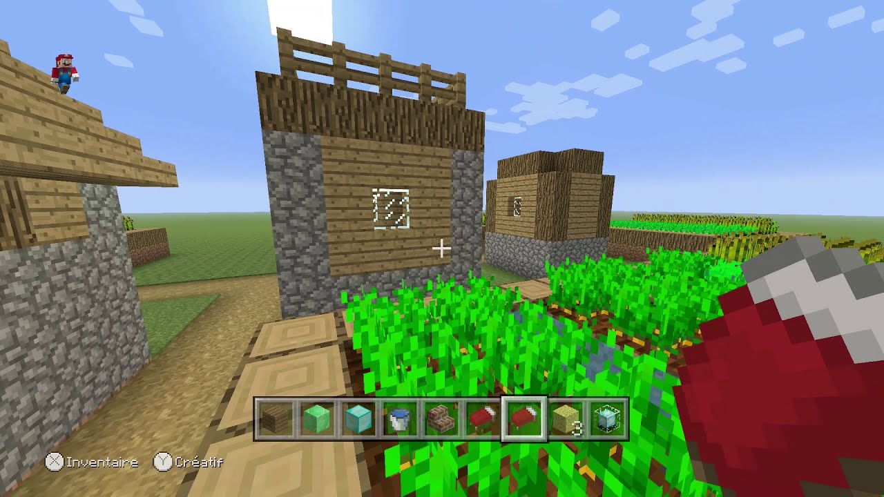 Tuto comment faire un miroir sur minecraft - YouTube