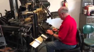 The Nebraska Signal, Linotype
