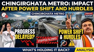 New Era Of Kolkata Metro Construction| Chingrighata Crossing Update 
