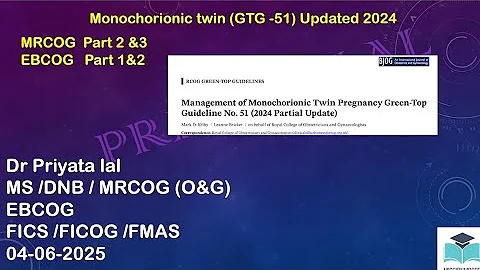 Management of Monochorionic Twin Green top Guideline 2024 update