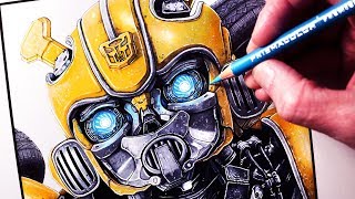Lets Draw BUMBLEBEE - FAN ART FRIDAY