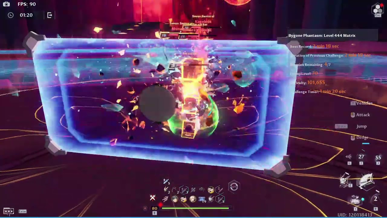 [TOF GLOBAL] Bygone Floor 444 / Flame Team (King)