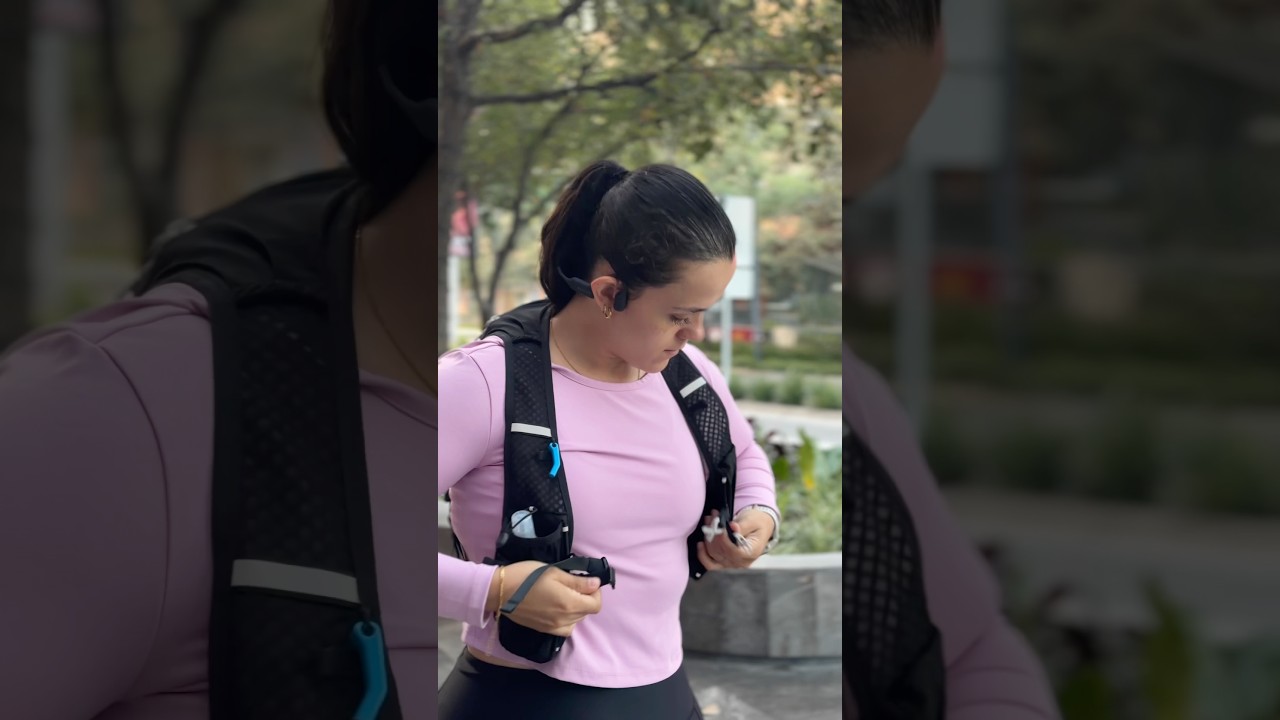 Chaleco de running nuevo  y ya me siento toda una pro 🏃🏻‍♀️ 