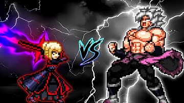 Alter Saber TP OP V2 (New) VS Broly DBS OP in Jump Force Mugen