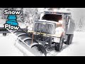 First Look at Snow Plow!