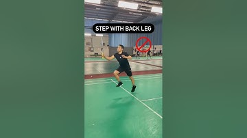 The return of serve is so important. 🏸 Here