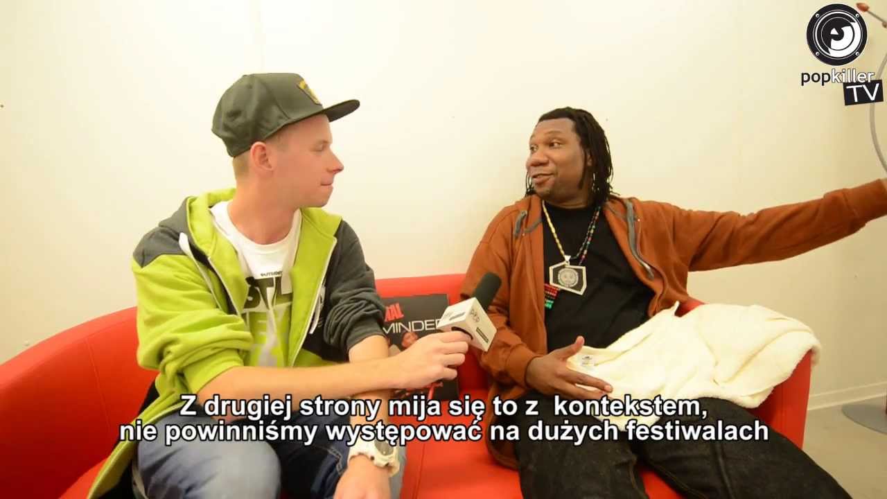 KRS-One - wywiad / interview @ Gdańsk Dźwiga Muzę (Popkiller.pl)