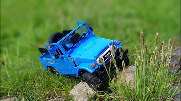 RC Toyota FJ40-WPL C34 Standard Kit Edition, Amazing little crawler😲