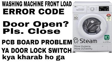 door Open psl close IFB washing machine error code