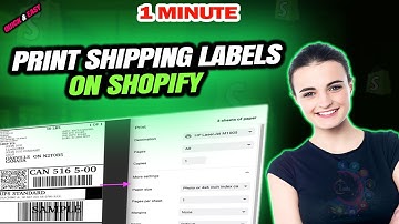 Hoe u verzendlabels afdrukt in Shopify 2025 (snel en eenvoudig)