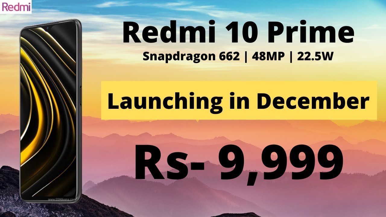 Redmi 10 Prime | Full Specifications 🔥 | SD 662 | 48MP | Indian Launch Date |  Price ⚡⚡