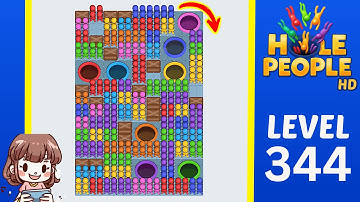 Hole People Level 344 Solution Walkthrough