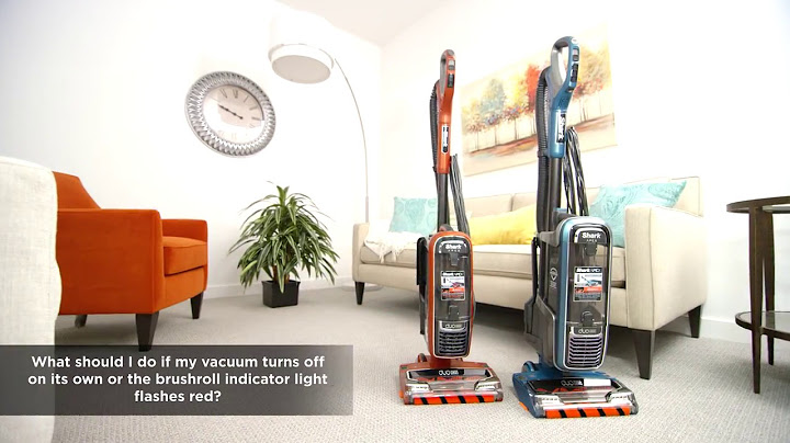 Shark® APEX™ DuoClean® – What if my vacuum unexpectedly turns off?