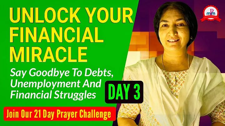 Day 3 Prayer: Breaking Free from Financial Struggles and Stepping into Divine Abundance