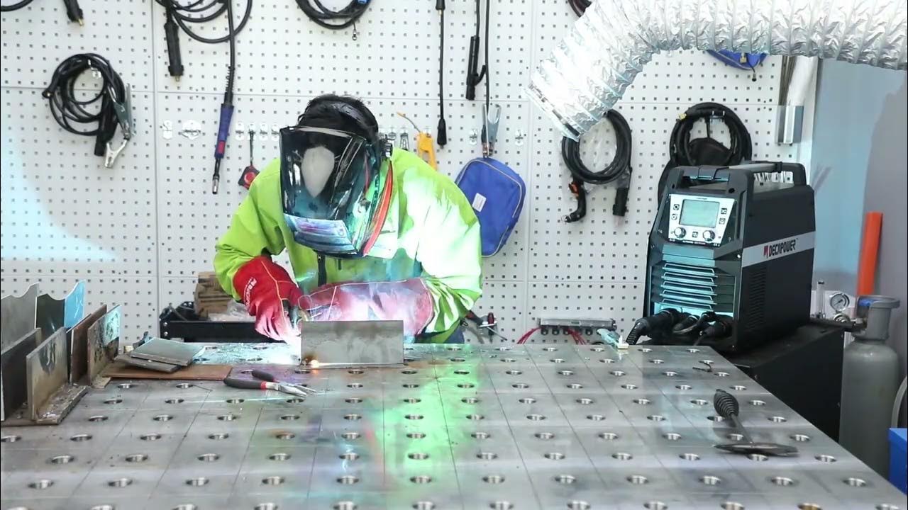 DECAPOWER ULTRAMIG 230 UNBOXING & WELDING - YouTube
