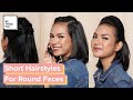 Short Hairstyles for Round Faces | Hairstyles for Short Hair