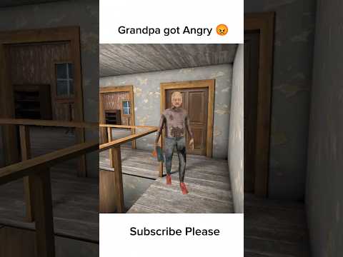 Grandpa Got Angry Granny Horror Games Shorts