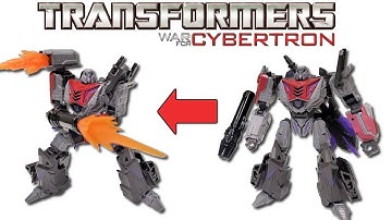 Transformers War for Cybertron Gamer Edition Megatron Fan Mode and Configuration