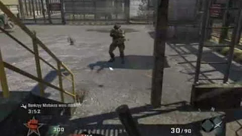 Call Of Duty: Black Ops- Awesome Claymore Kill