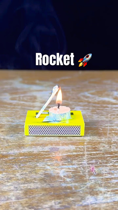 How To Make a Matchbox Rocket