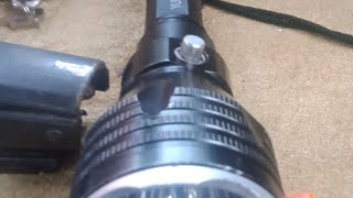 yupard diving flashlight repair.. (kunting kaalaman paano ayusin )